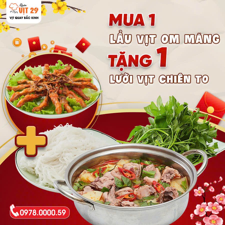 Tháng Vàng Ưu Đãi – Vịt 29